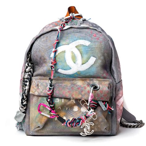 graffiti backpack chanel price|Chanel backpack graffiti aliexpress.